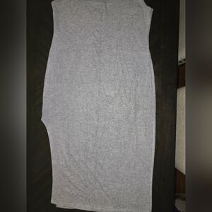 Cloud Nine Midi Dress Set - Grey